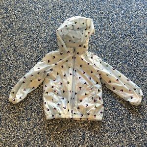 Gap x Disney Minnie Mouse rain jacket size 4T